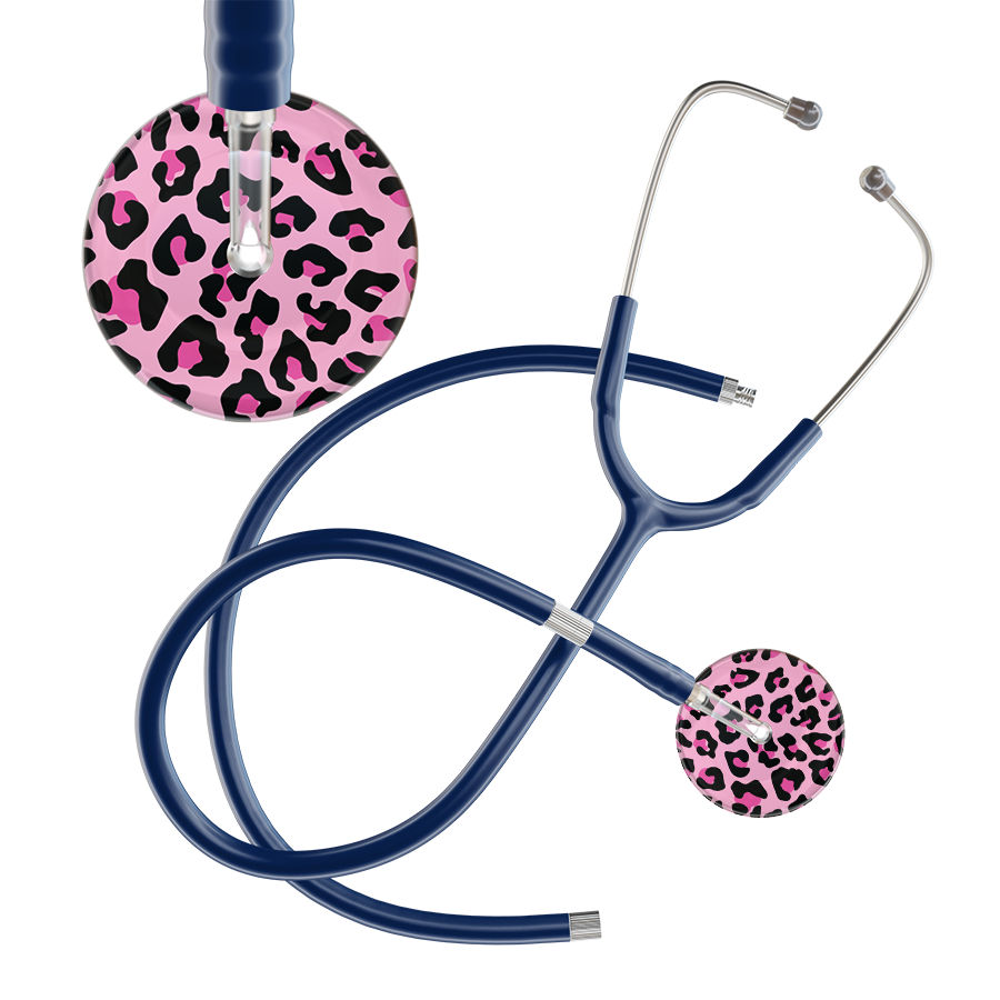 Leopard Pattern Stethoscope - Leopard Print