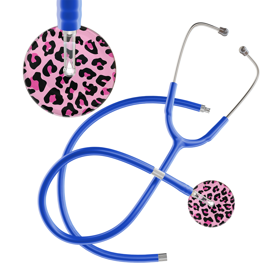 Leopard Pattern Stethoscope - Leopard Print
