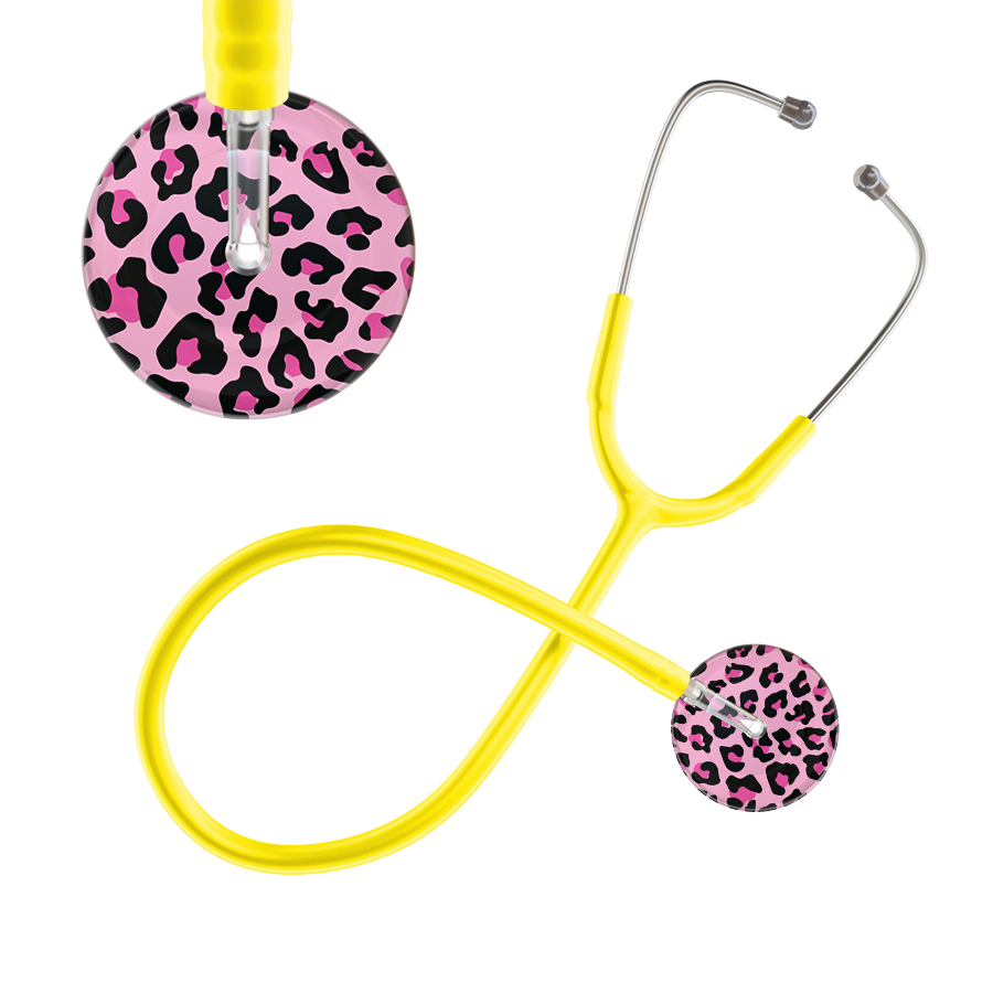 Leopard Pattern Stethoscope - Leopard Print