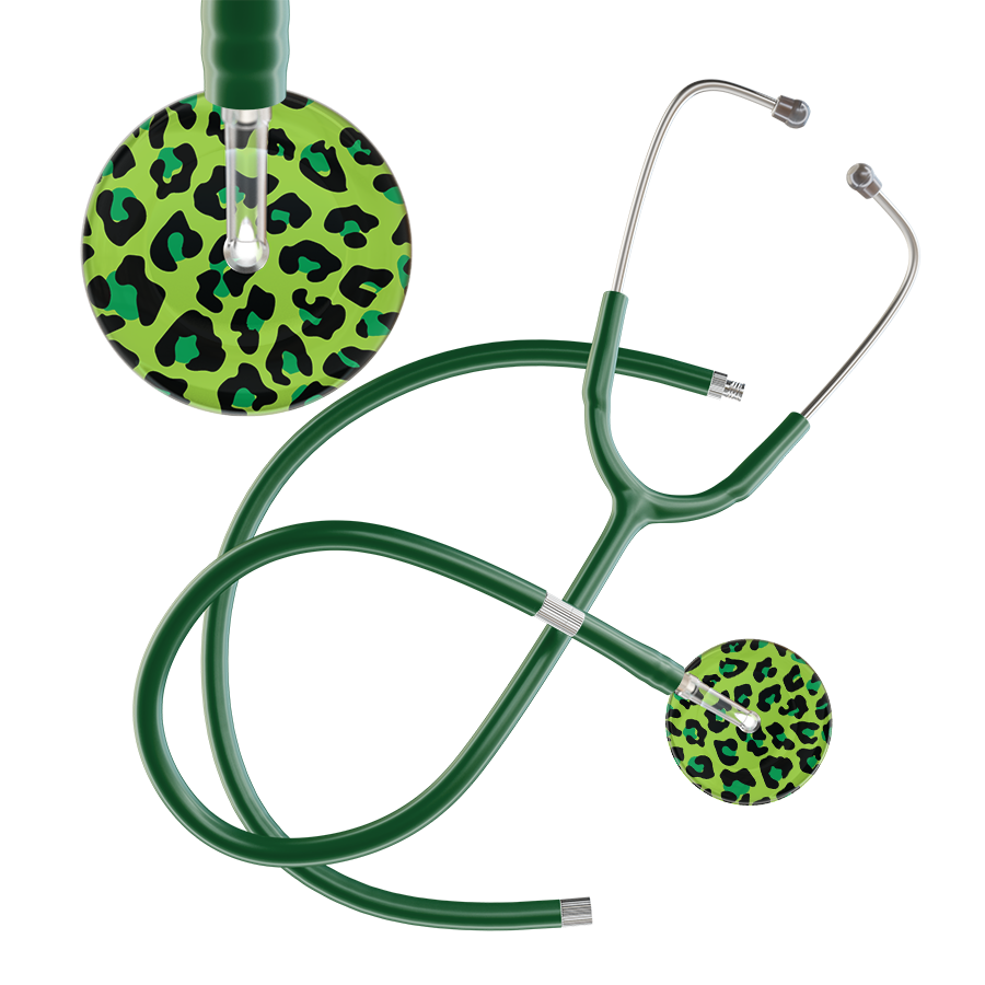 Leopard Pattern Stethoscope - Leopard Print