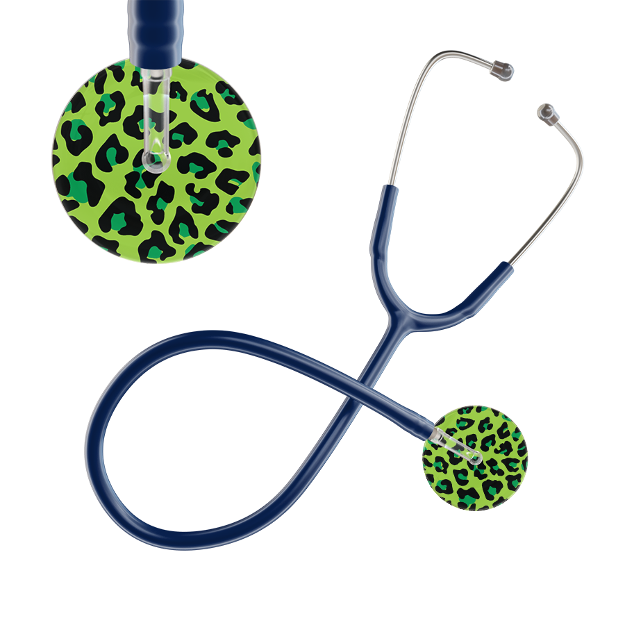 Leopard Pattern Stethoscope - Leopard Print