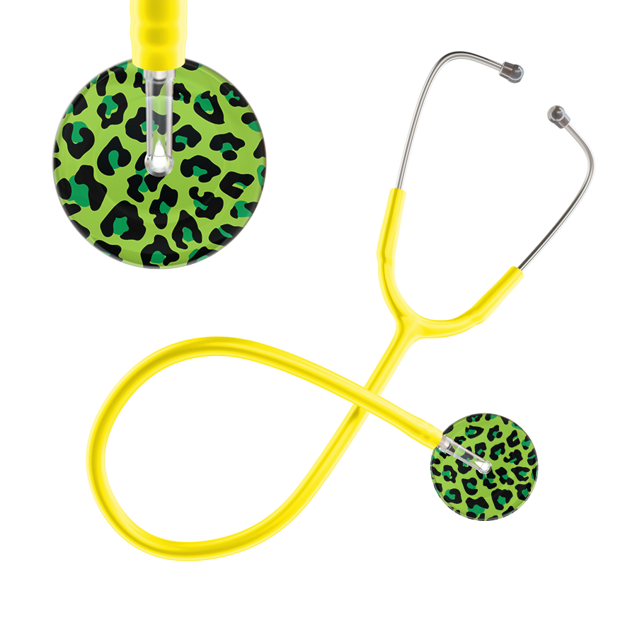 Leopard Pattern Stethoscope - Leopard Print