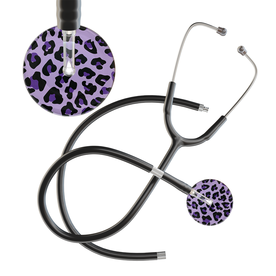Leopard Pattern Stethoscope - Leopard Print