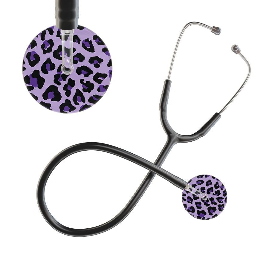 Leopard Pattern Stethoscope - Leopard Print