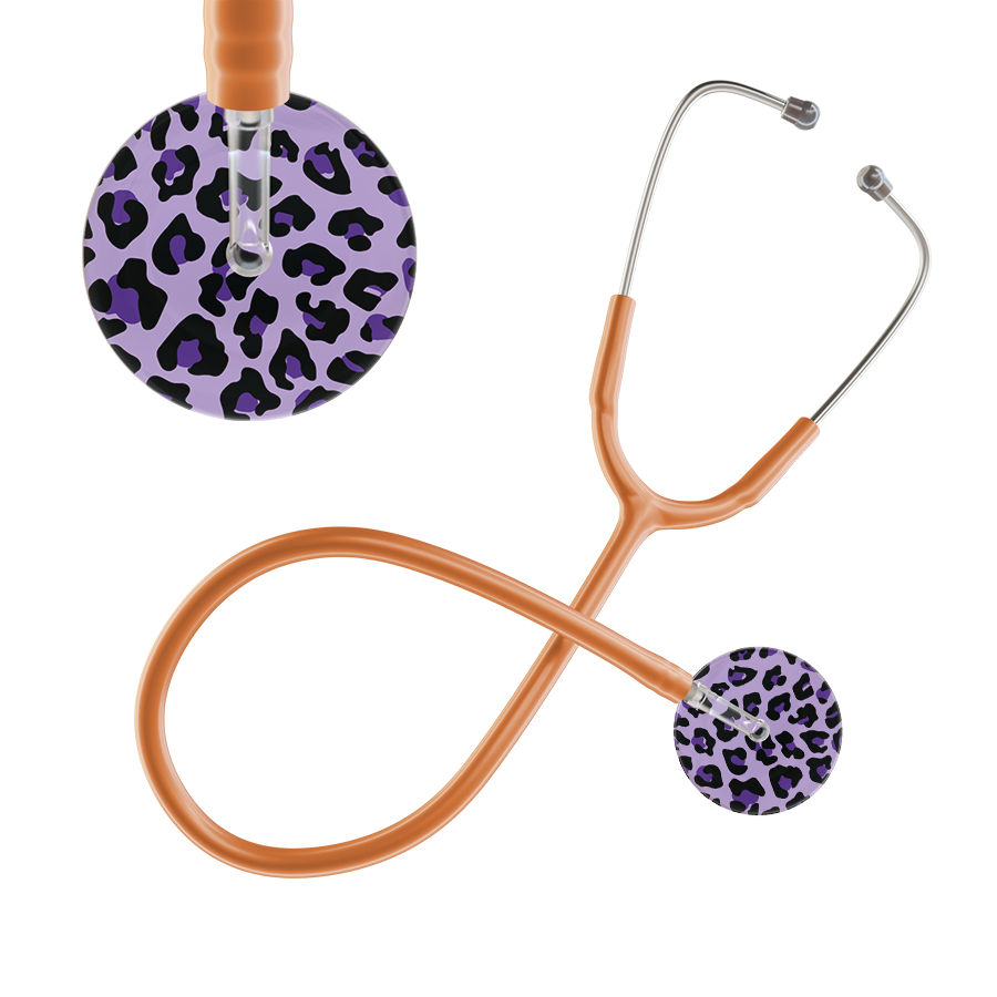 Leopard Pattern Stethoscope - Leopard Print