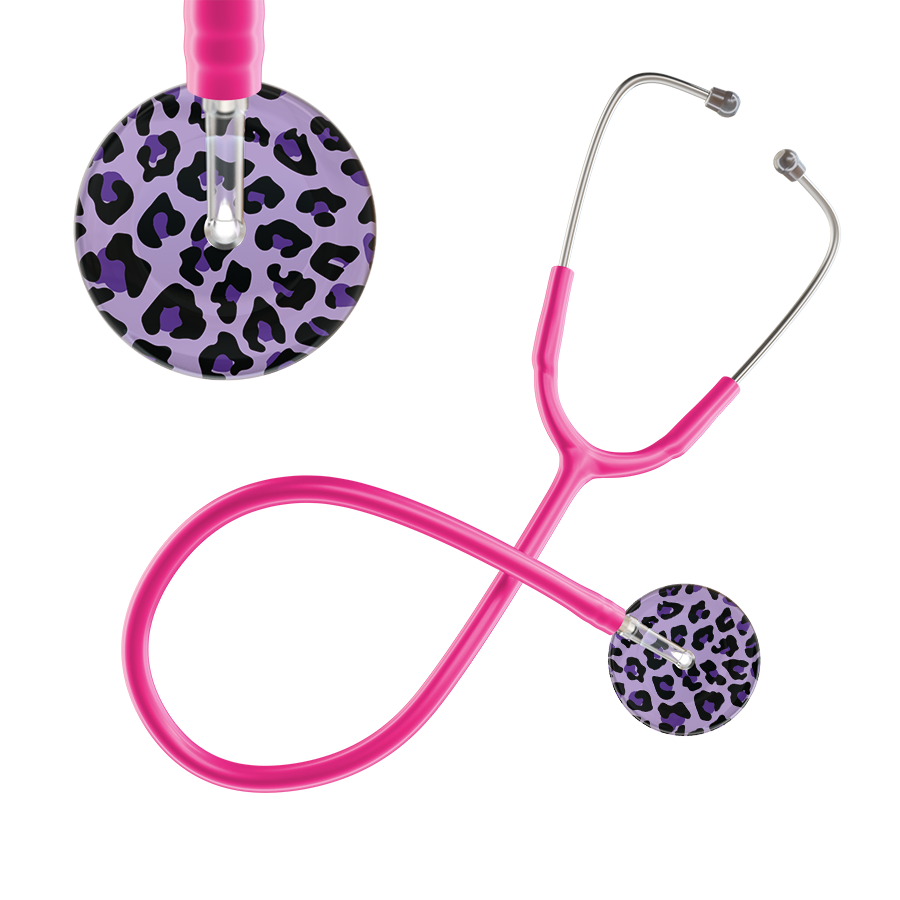Leopard Pattern Stethoscope - Leopard Print