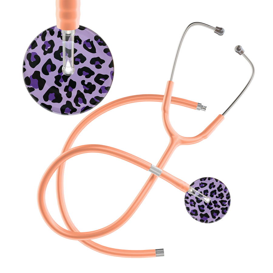 Leopard Pattern Stethoscope - Leopard Print