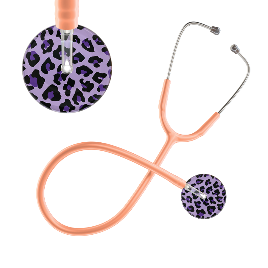 Leopard Pattern Stethoscope - Leopard Print