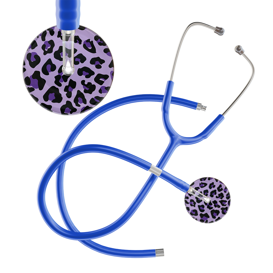Leopard Pattern Stethoscope - Leopard Print