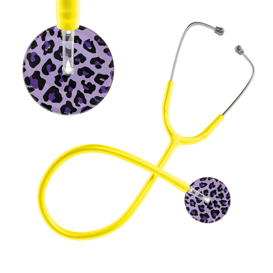 Leopard Pattern Stethoscope - Leopard Print