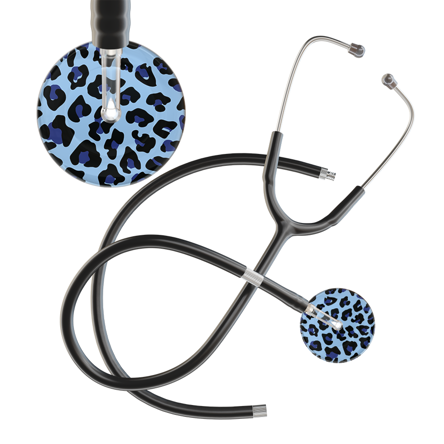 Leopard Pattern Stethoscope - Leopard Print