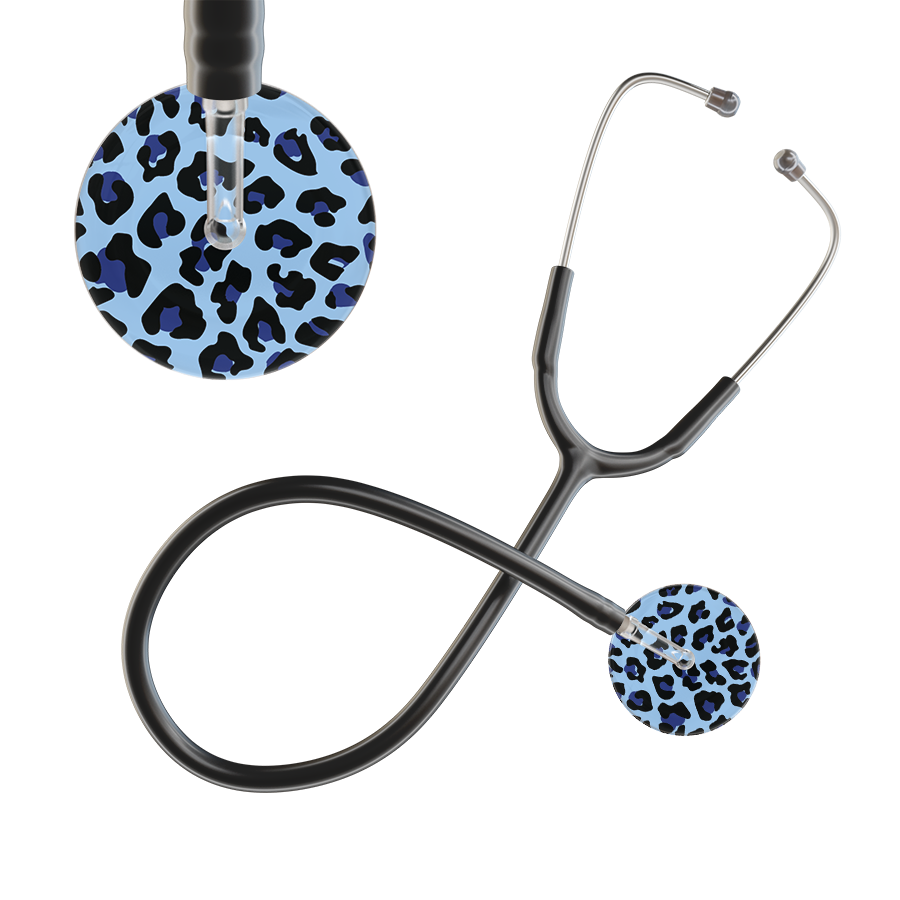 Leopard Pattern Stethoscope - Leopard Print