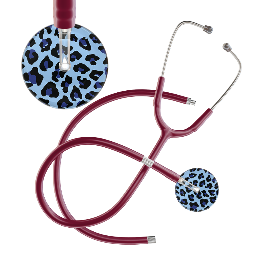 Leopard Pattern Stethoscope - Leopard Print