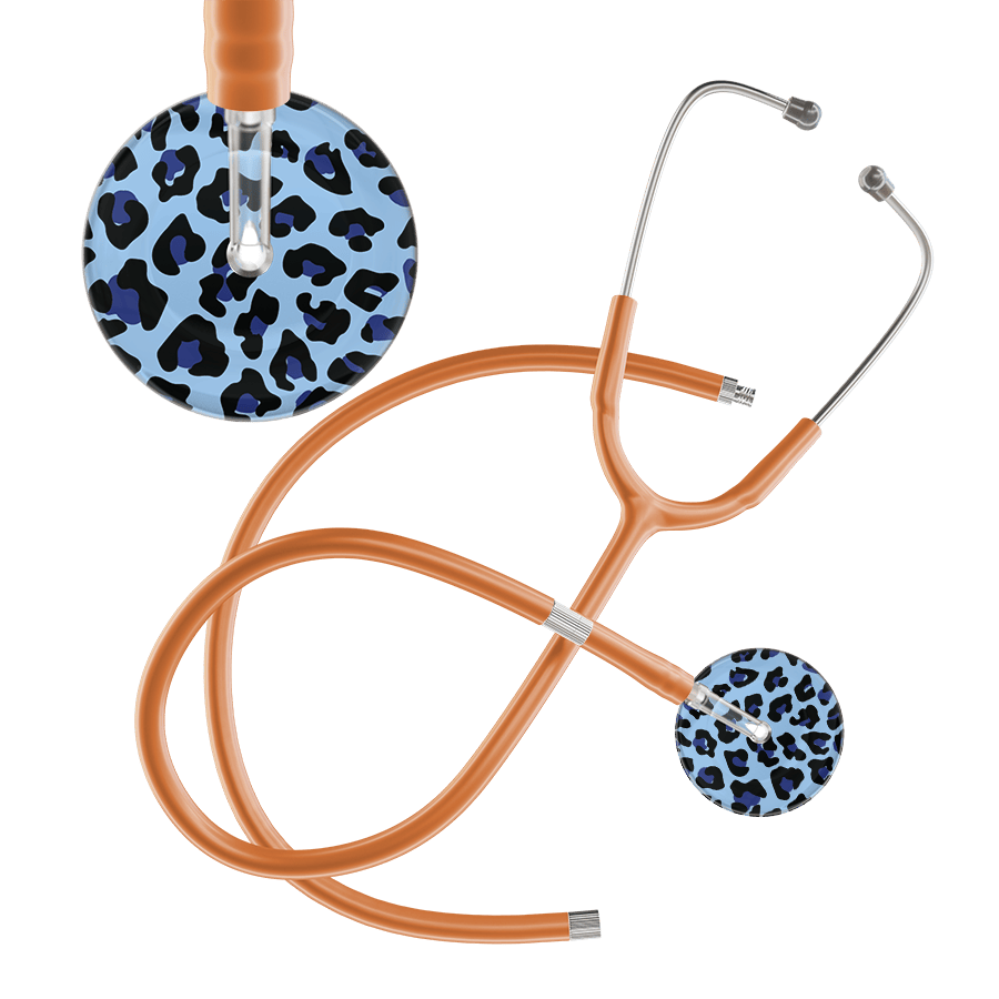 Ultrascope Single Stethoscope Leopard Pattern Stethoscope - Leopard Print