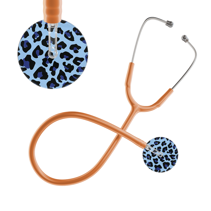 Ultrascope Single Stethoscope Leopard Pattern Stethoscope - Leopard Print