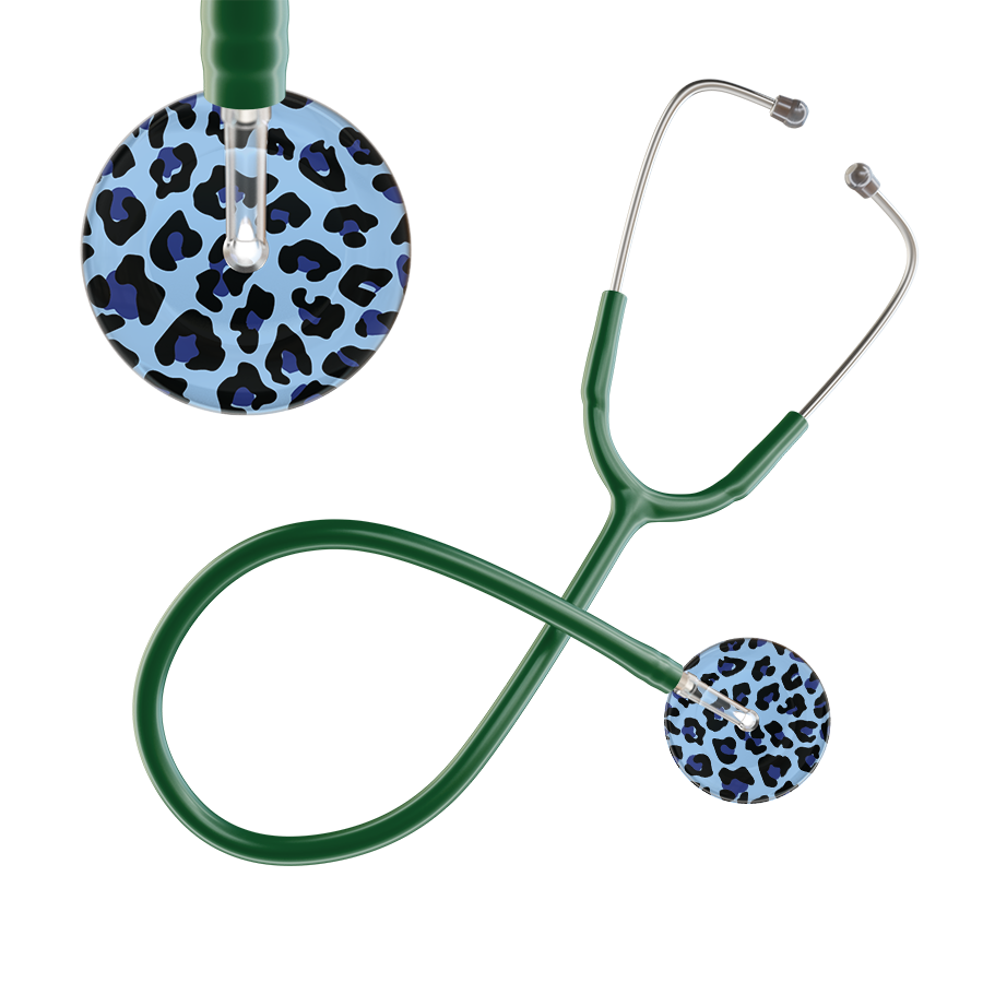 Leopard Pattern Stethoscope - Leopard Print