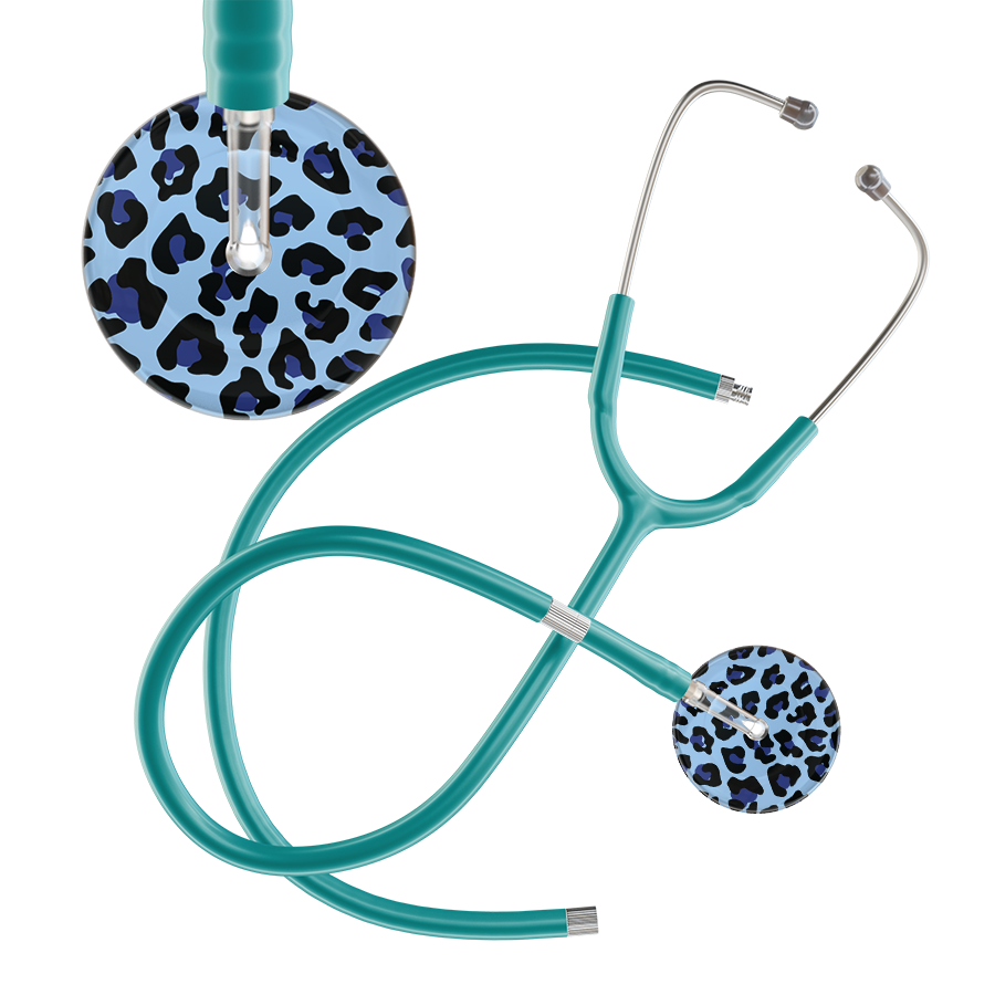Leopard Pattern Stethoscope - Leopard Print