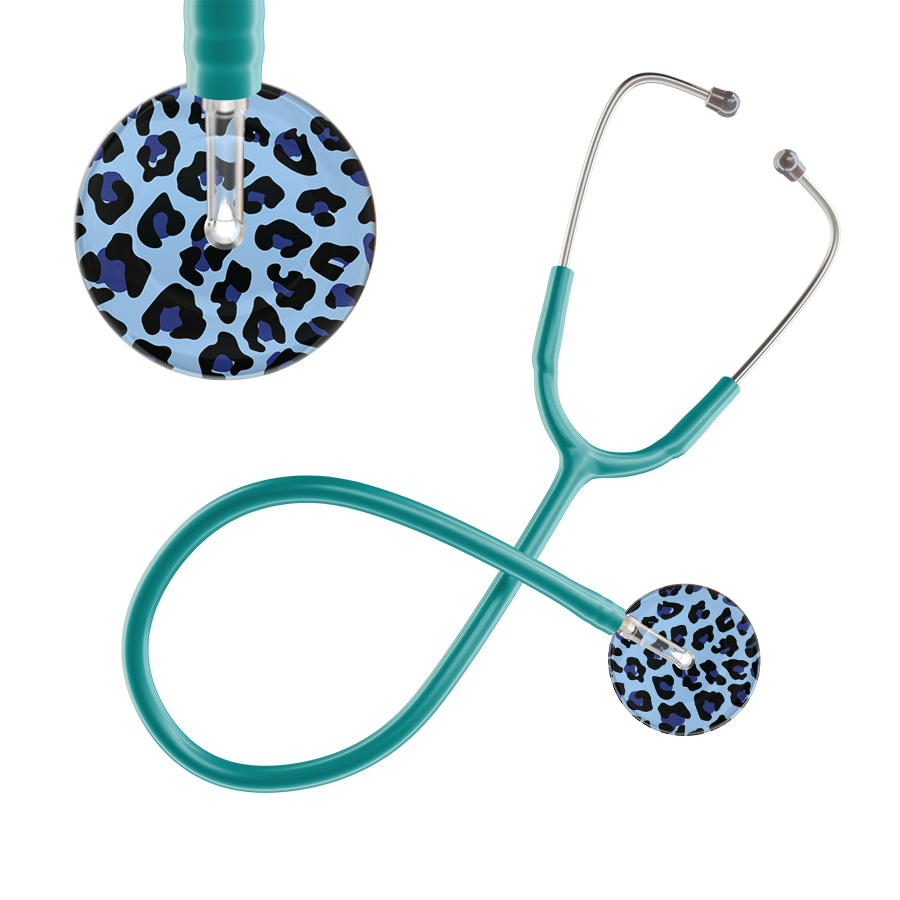 Leopard Pattern Stethoscope - Leopard Print