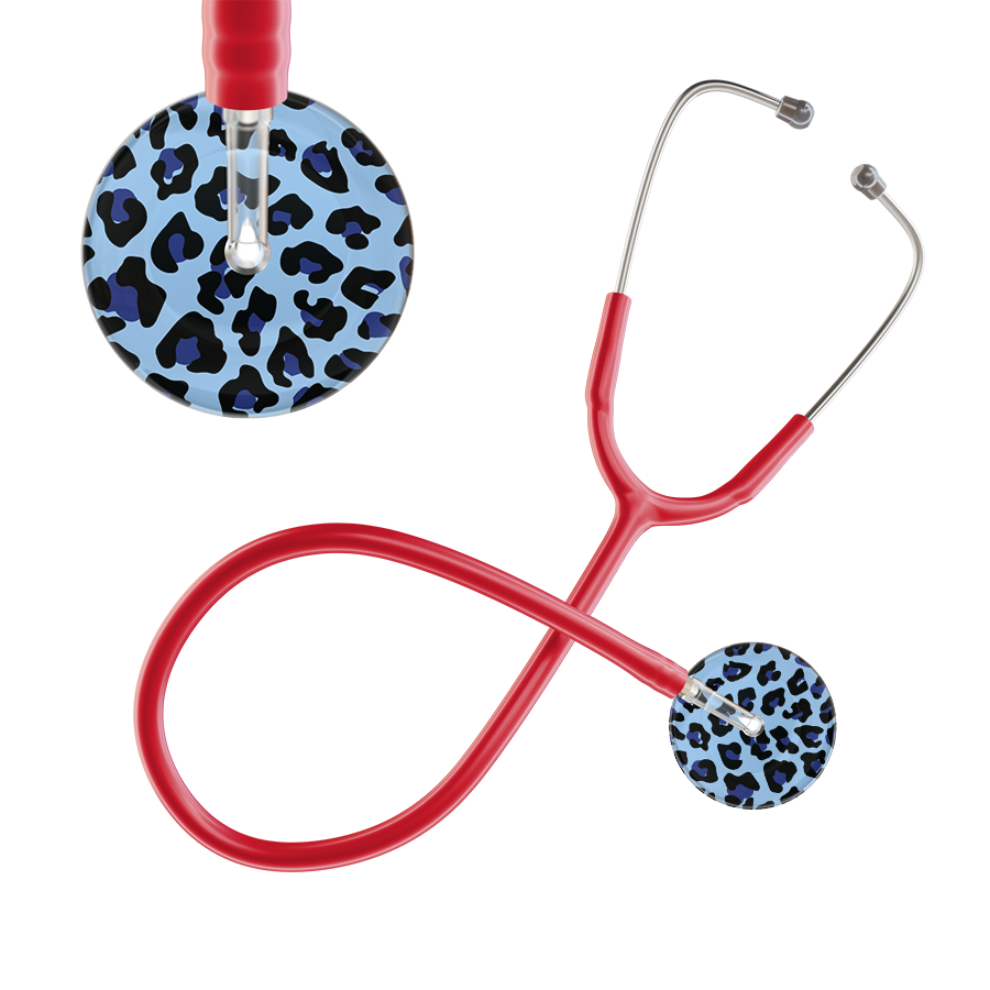 Leopard Pattern Stethoscope - Leopard Print