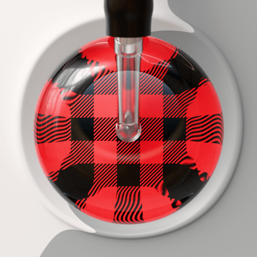 Ultrascope Single Stethoscope Buffalo Check - Flannel Pattern