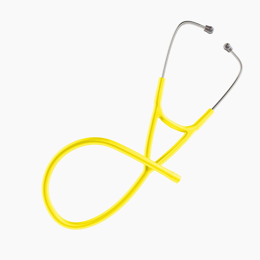 Ultrascope Stethoscope Tubing Cardiology / Single Stethoscope Yellow Tubing Set