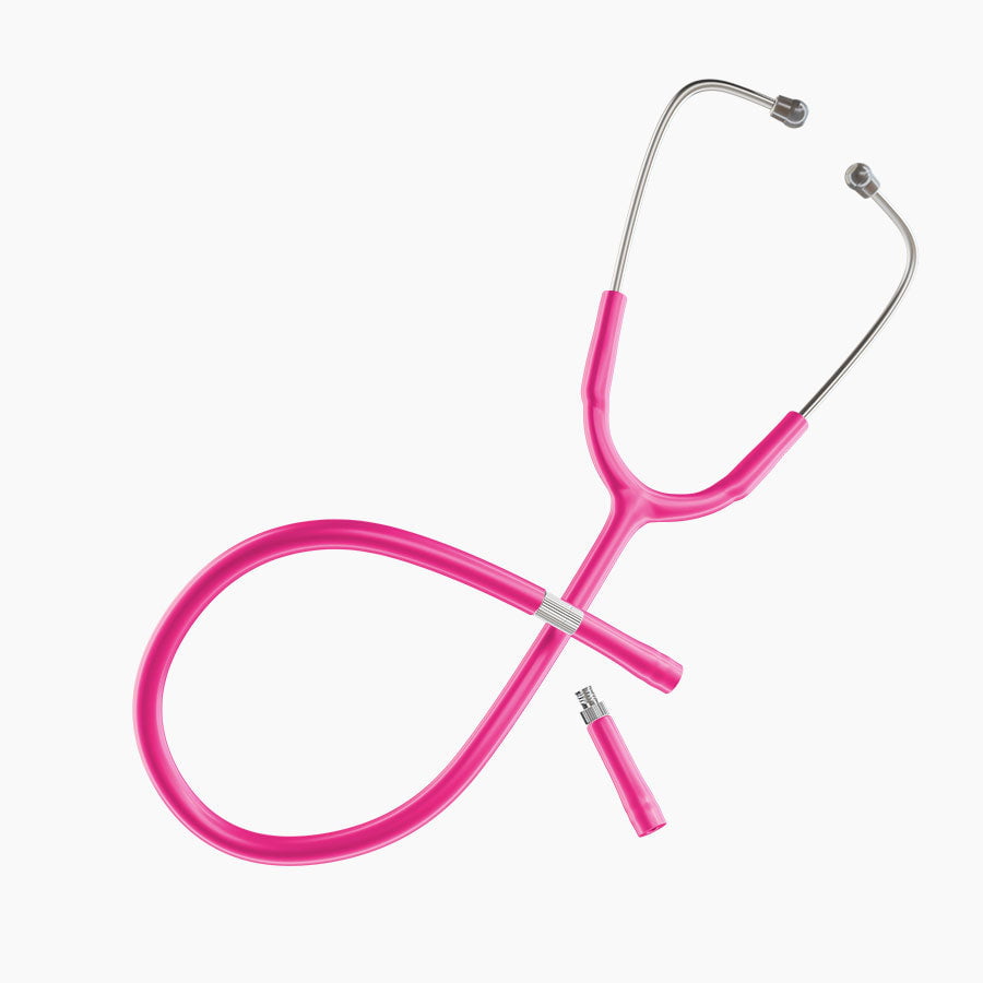 Ultrascope Stethoscope Tubing Standard / Duo Stethoscope Hot Pink Tubing Set