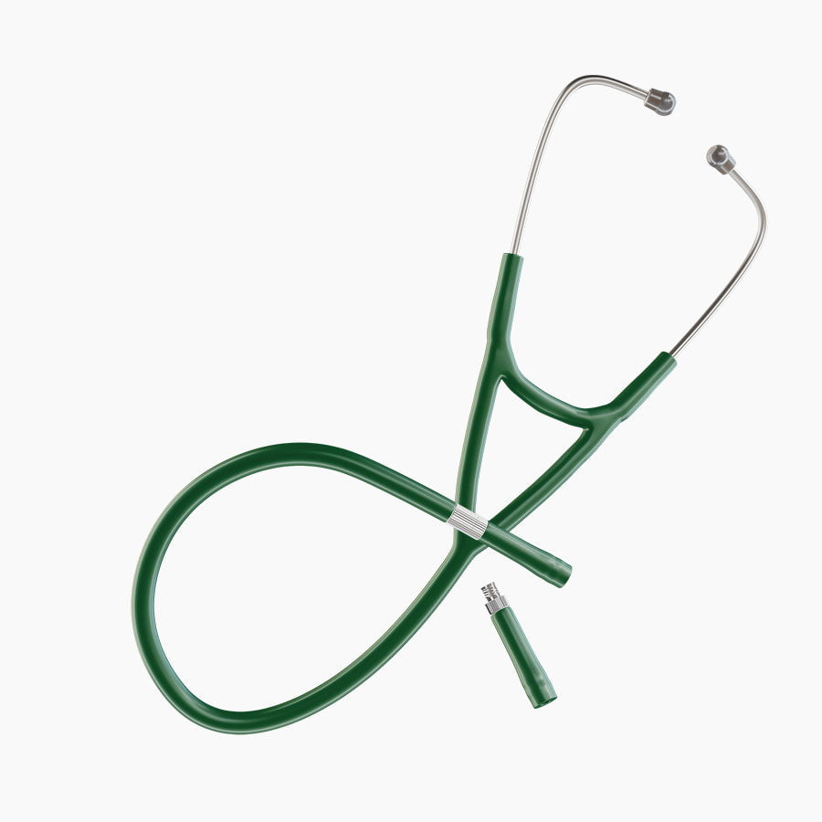 Ultrascope Stethoscope Tubing Cardiology / Duo Stethoscope Hunter Green Tubing Set