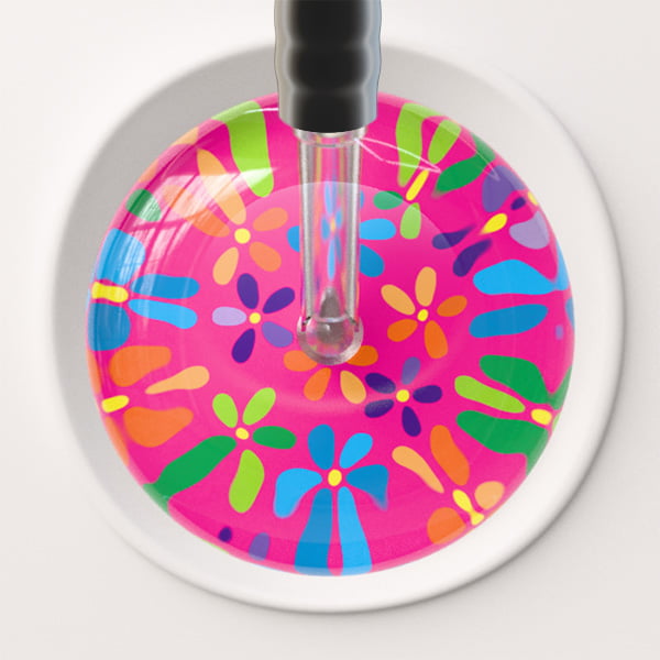 Ultrascope Single Stethoscope Light Flower Power Cardiology Stethoscope