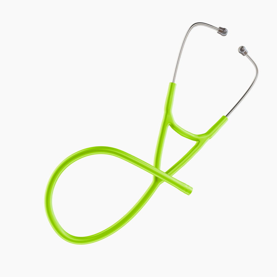 Ultrascope Stethoscope Tubing Cardiology / Single Stethoscope Lime Green Tubing Set