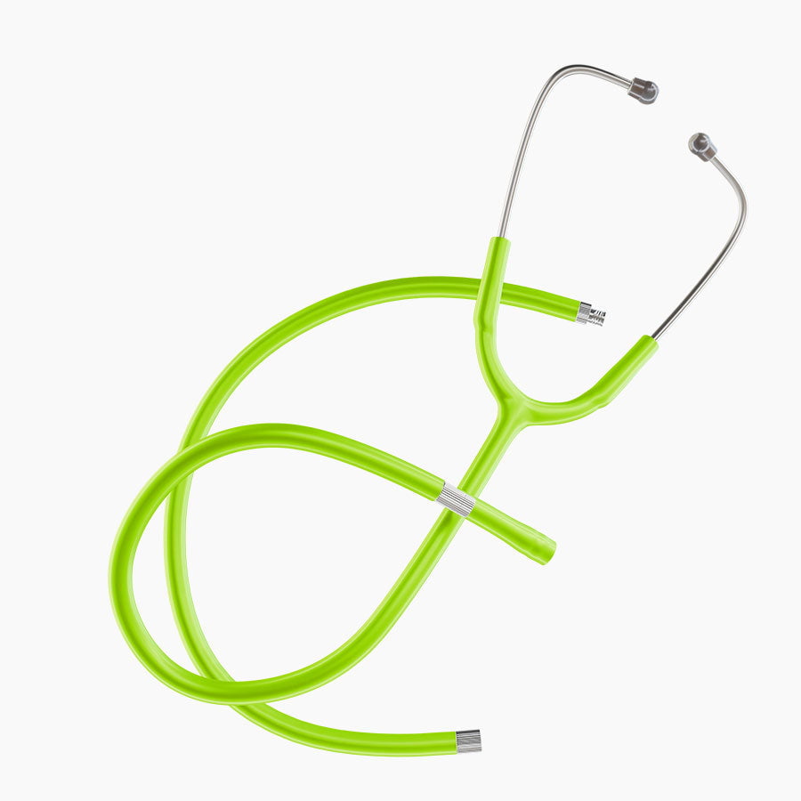 Ultrascope Stethoscope Tubing Standard / Single Stethoscope Lime Green Tubing Set