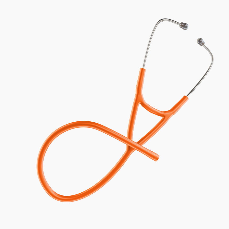 Ultrascope Stethoscope Tubing Cardiology / Single Stethoscope Orange Tubing Set
