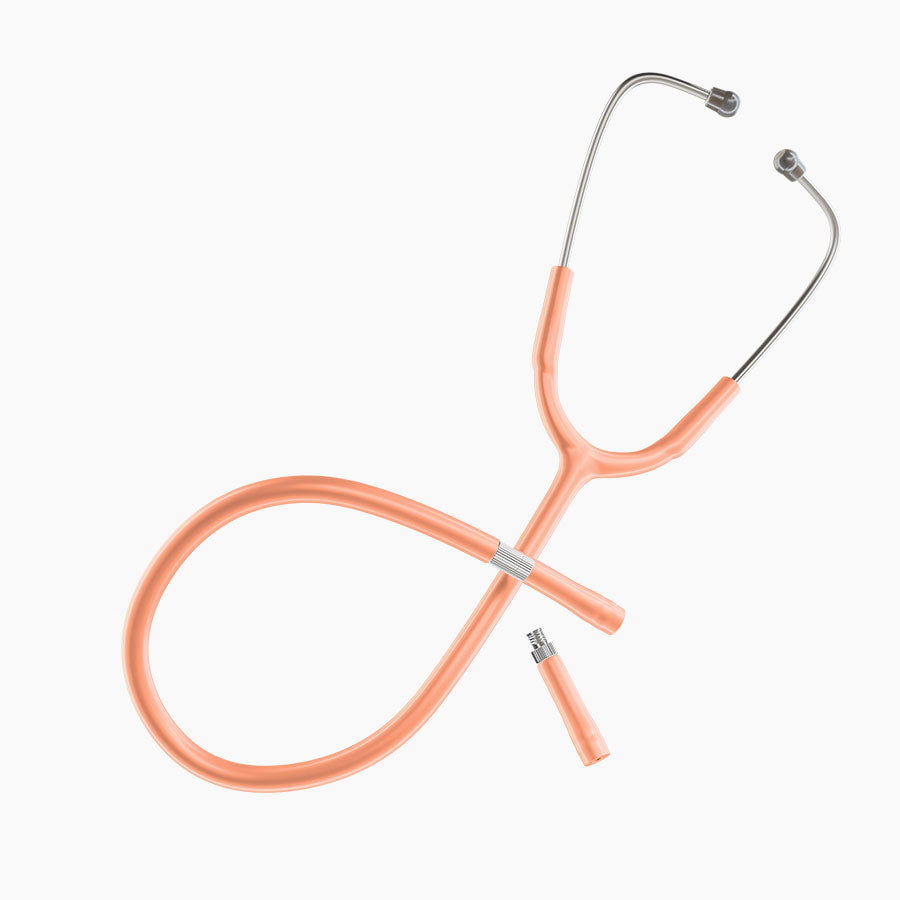 Ultrascope Stethoscope Tubing Standard / Duo Stethoscope Peach Tubing Set