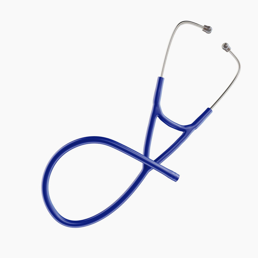 Ultrascope Stethoscope Tubing Cardiology / Single Stethoscope Royal Blue Tubing Set