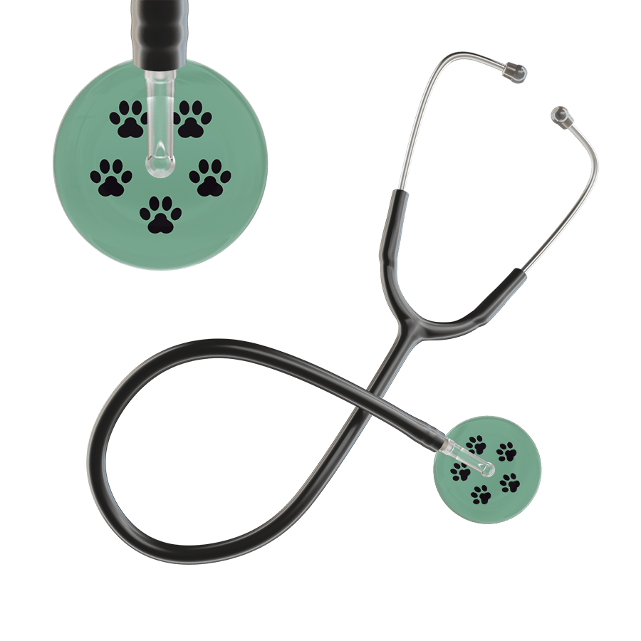 Paw Print Stethoscope