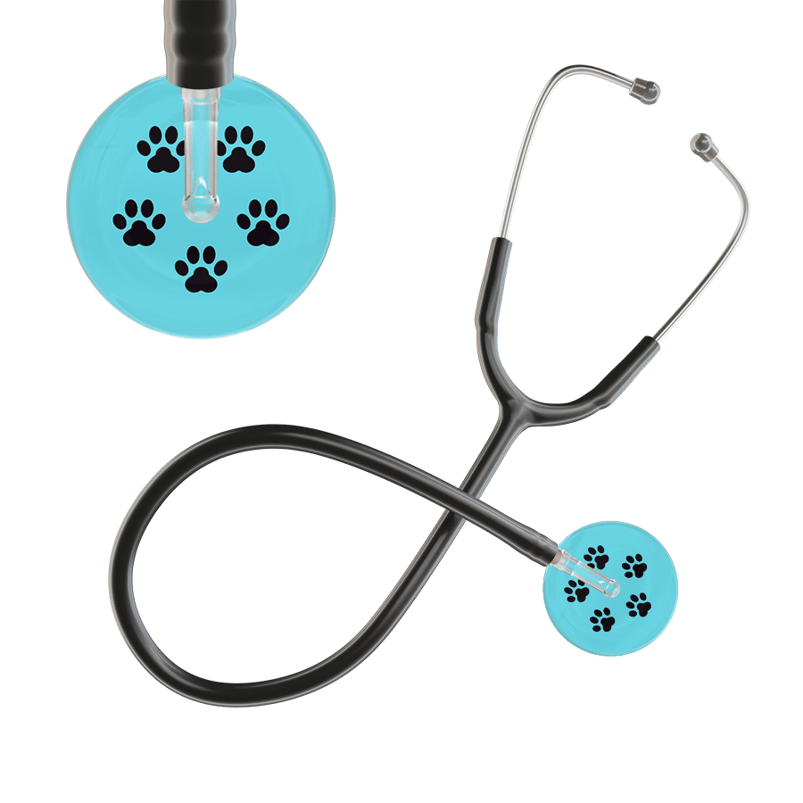 Paw Print Stethoscope