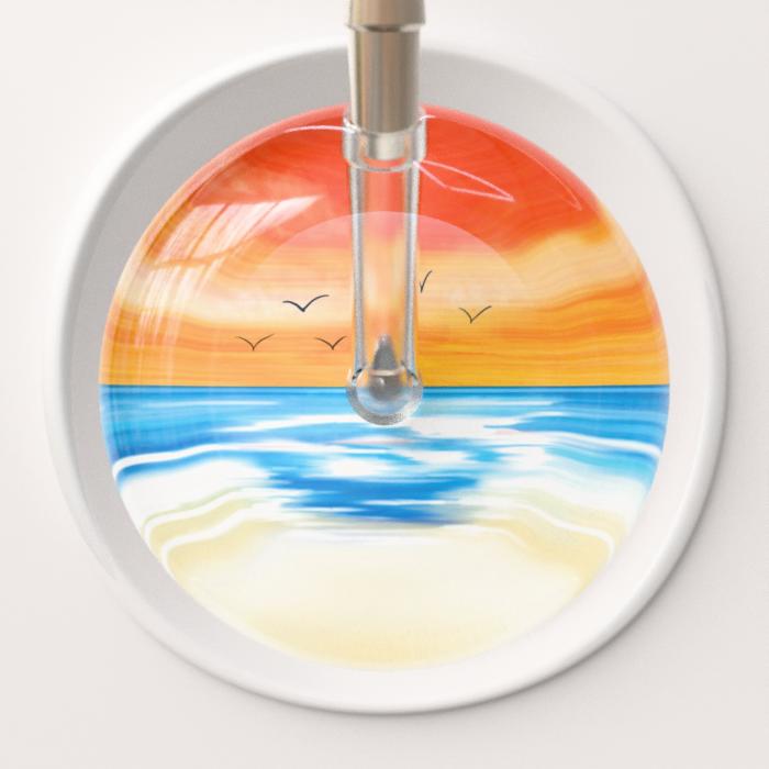 Ultrascope Stethoscope Head Orange Beach / Adult Beach Stethoscope Head