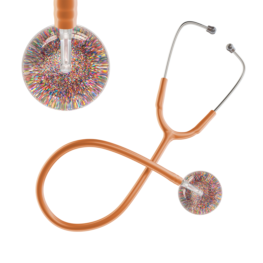 Dark Glitter & Sparkles Stethoscope