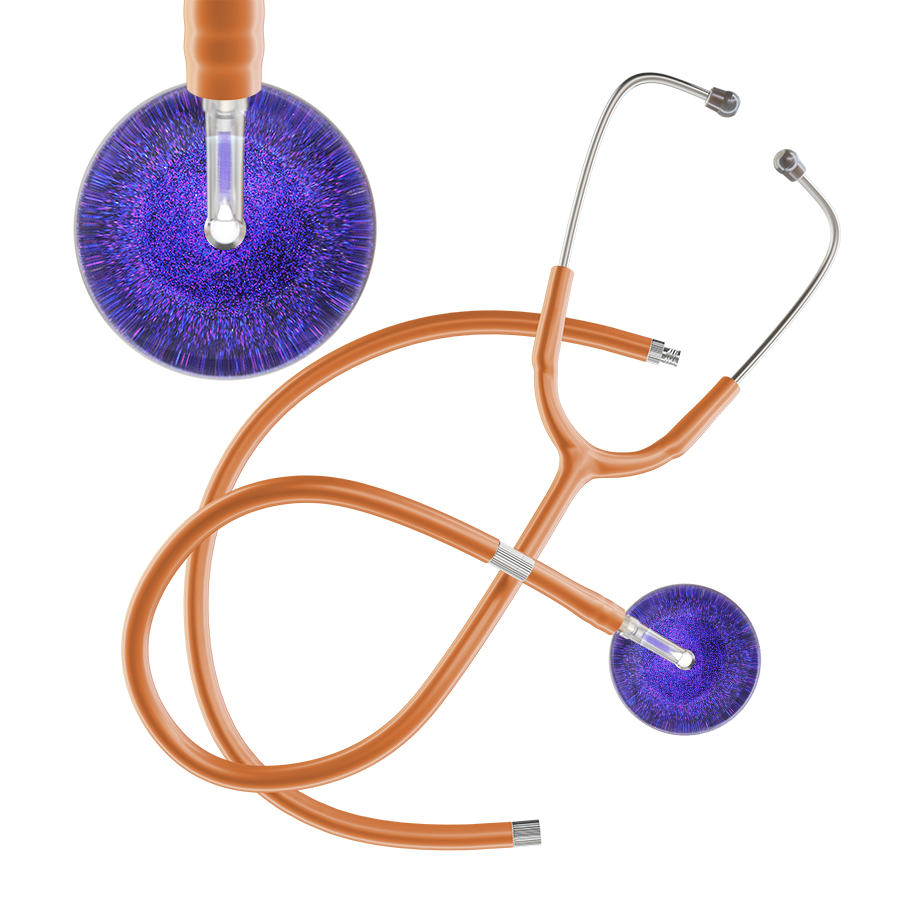 Dark Glitter & Sparkles Stethoscope