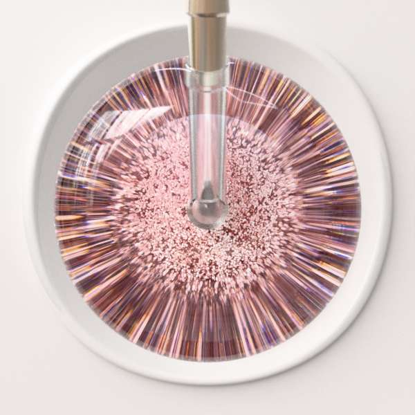 Ultrascope Stethoscope Head Rose Gold Glitter and Sparkles / Adult Glitter & Sparkles Stethoscope Head