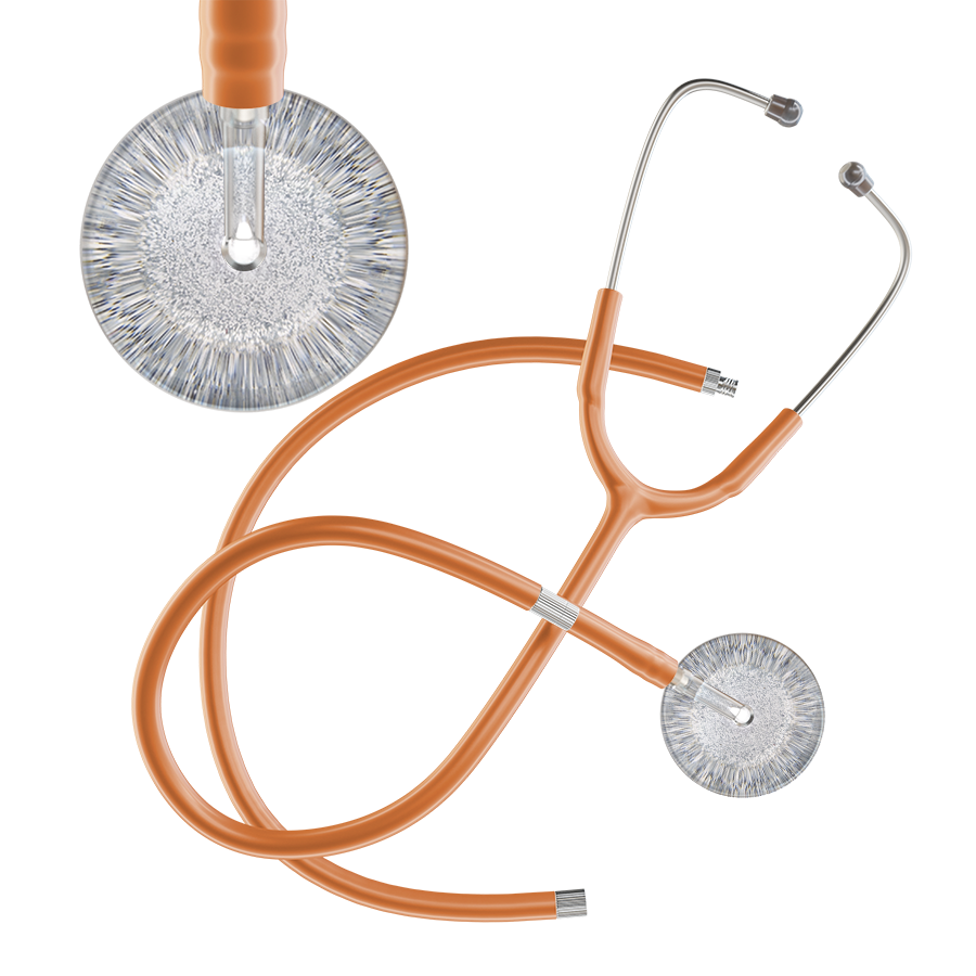 Light Glitter & Sparkles Cardiology Stethoscope