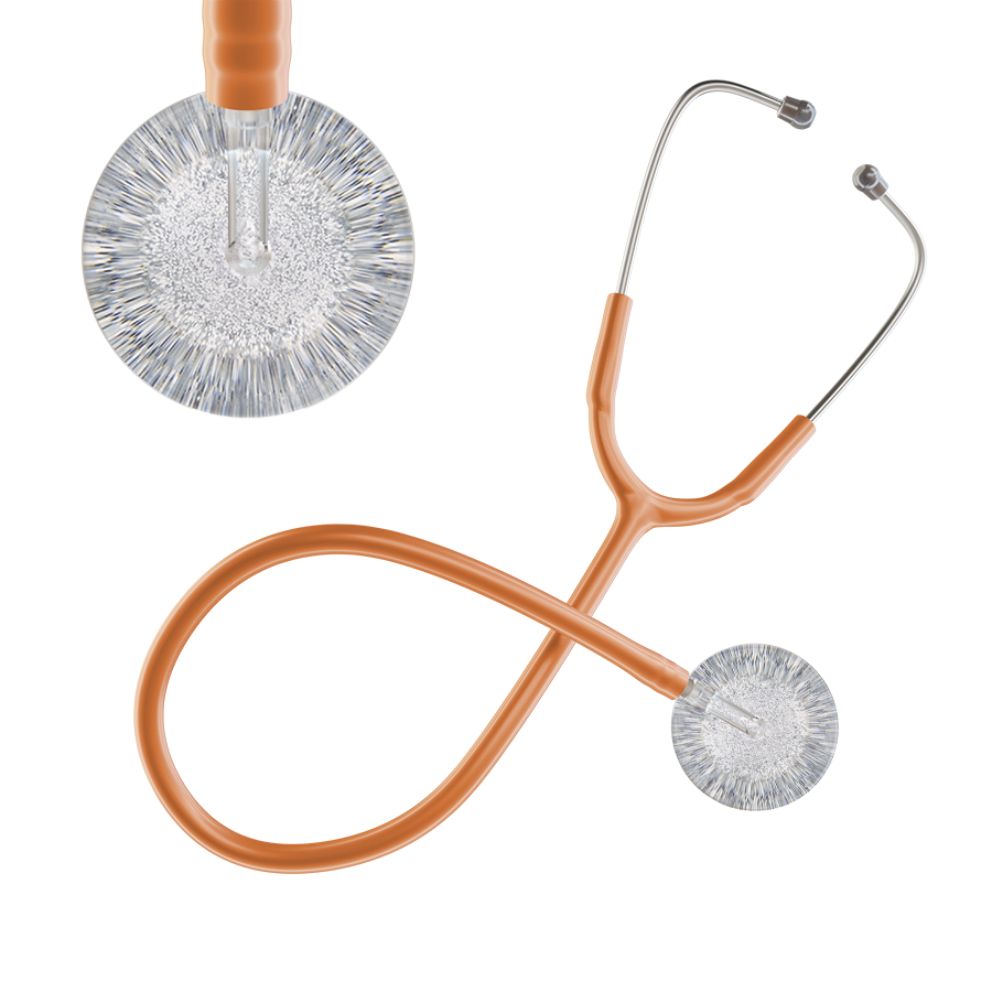 Light Glitter & Sparkles Cardiology Stethoscope