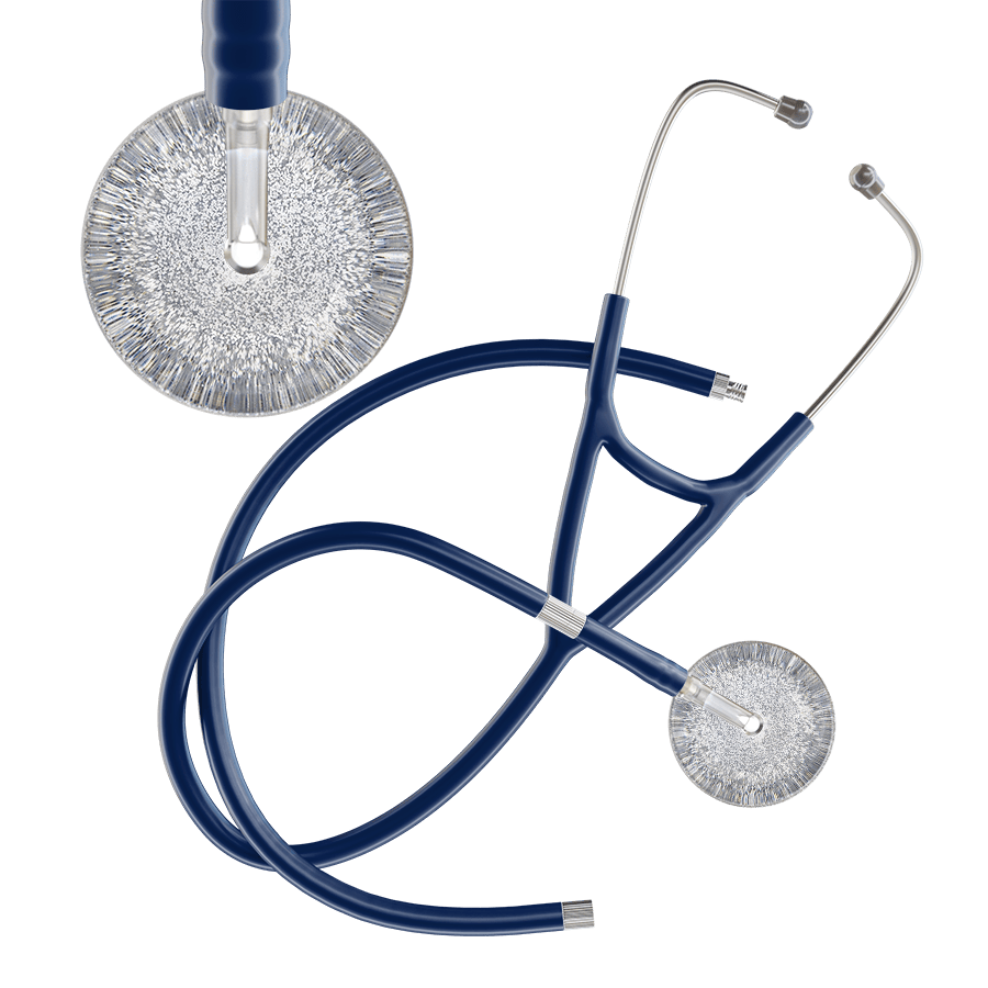 Light Glitter & Sparkles Cardiology Stethoscope