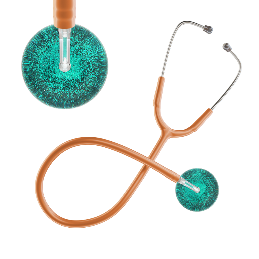 Dark Glitter & Sparkles Stethoscope