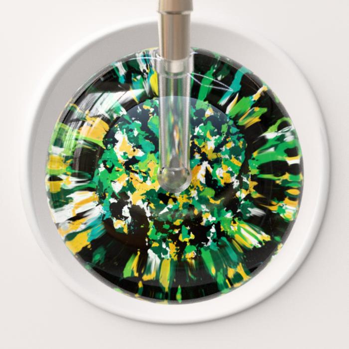 Ultrascope Stethoscope Head Shabby Chic Green (GR) / Adult Shabby Chic Stethoscope Head