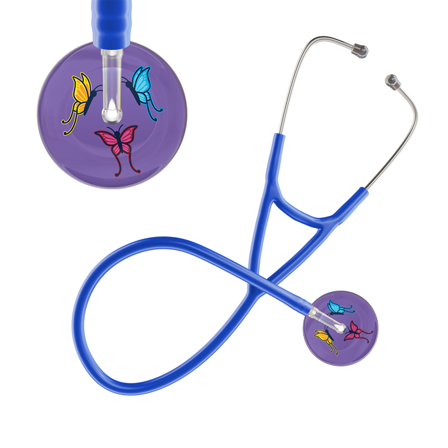 Dark Butterflies Cardiology Stethoscope