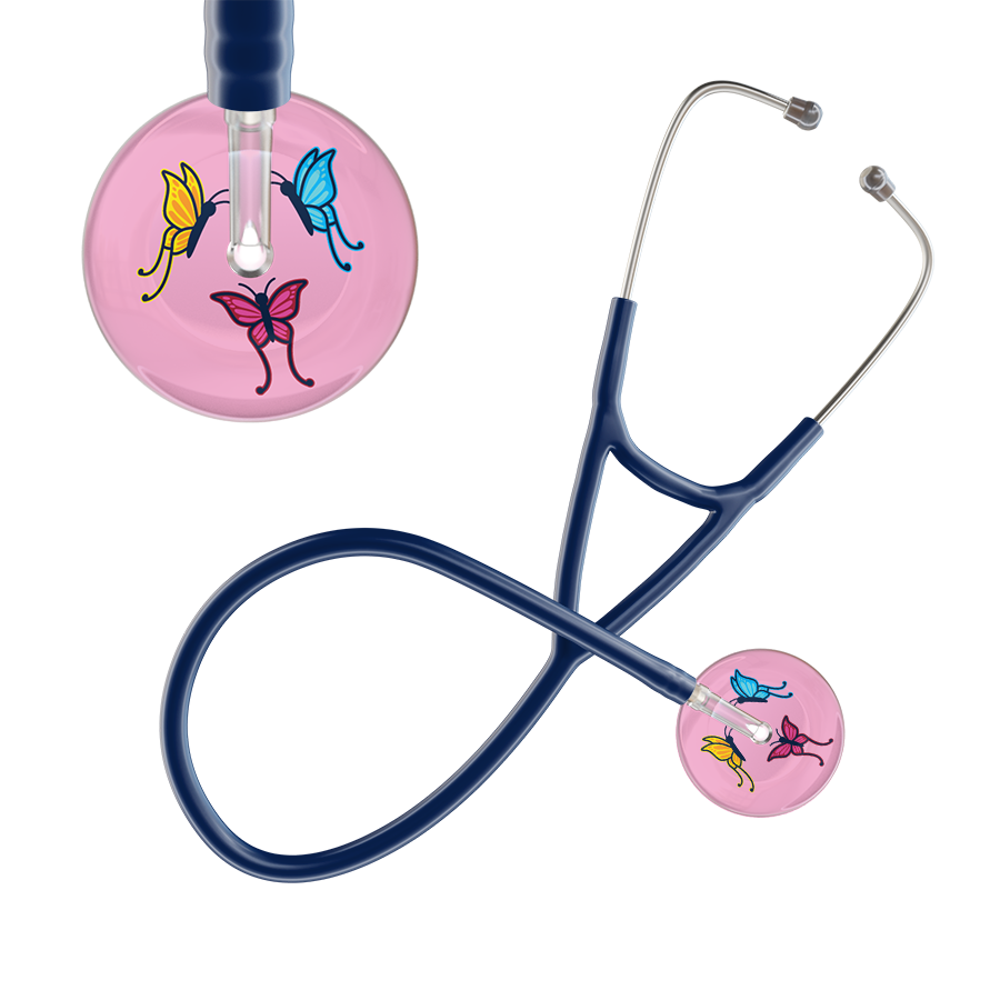 Light Butterflies Cardiology Stethoscope