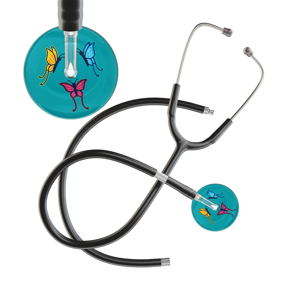 Dark Butterflies Stethoscope