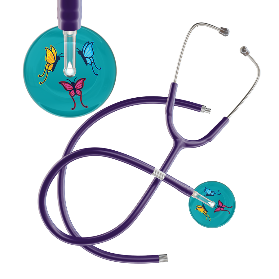 Dark Butterflies Stethoscope