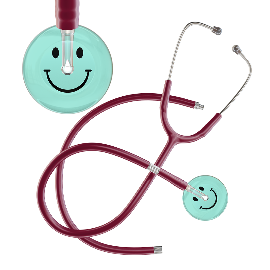 Light Smiley Face Stethoscope