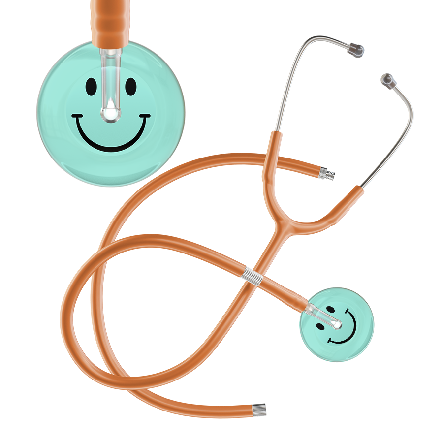 Light Smiley Face Stethoscope